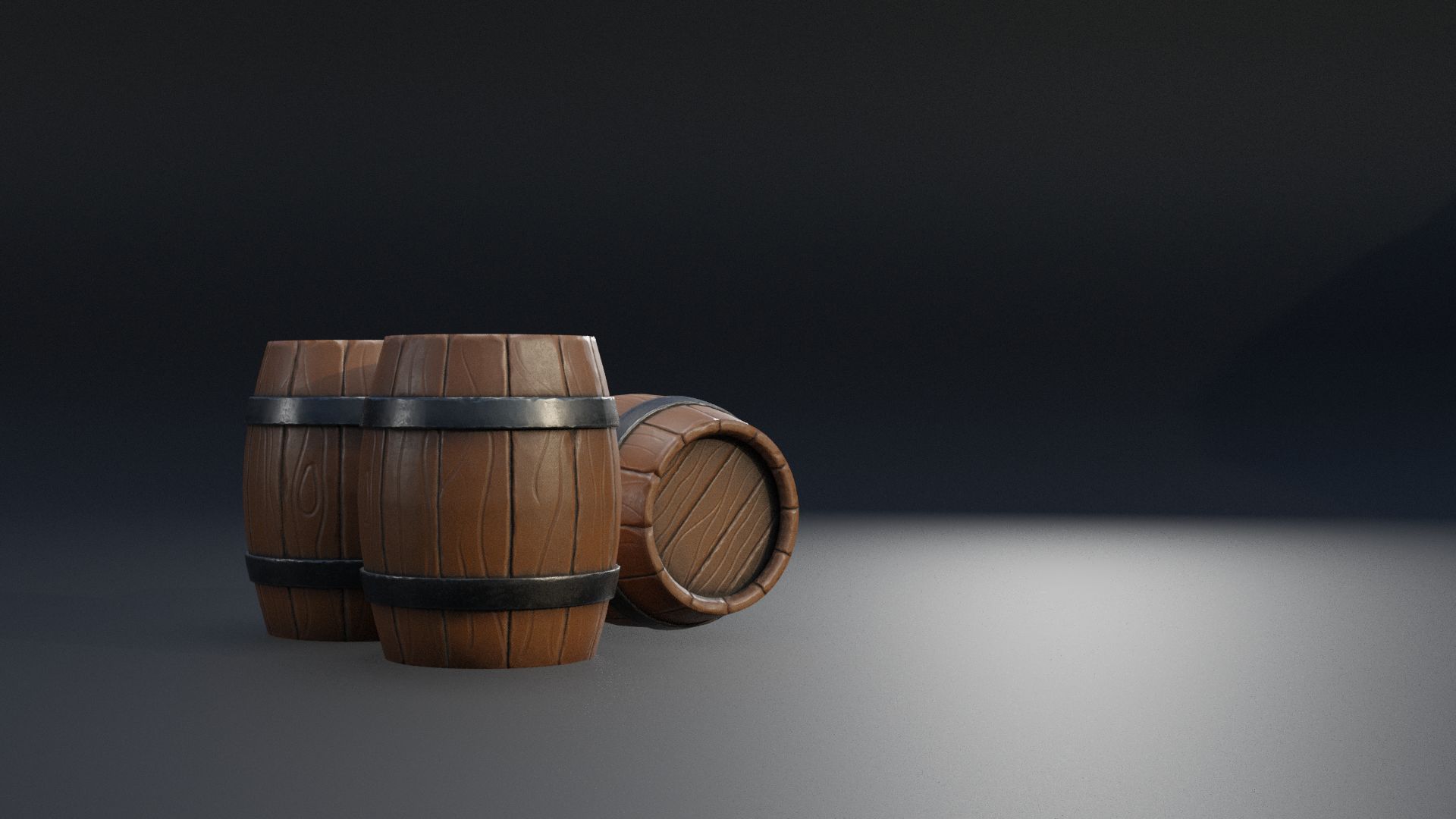 Stylized barrel preview image 1